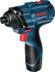 Bosch Professional GDR 120-LI 12 Volt 1,5 Ah Çift Akülü Darbeli Somun Sıkma - Çantalı - Thumbnail